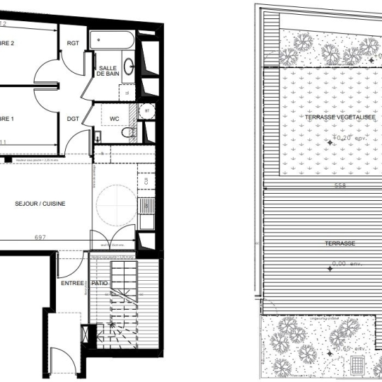  Annonces ISSYLESMOULINEAUX : Appartement | PARIS (75018) | 64 m2 | 1 225 000 € 