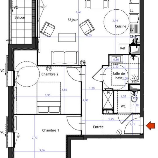  Annonces ISSYLESMOULINEAUX : Appartement | VITRY-SUR-SEINE (94400) | 62 m2 | 346 000 € 