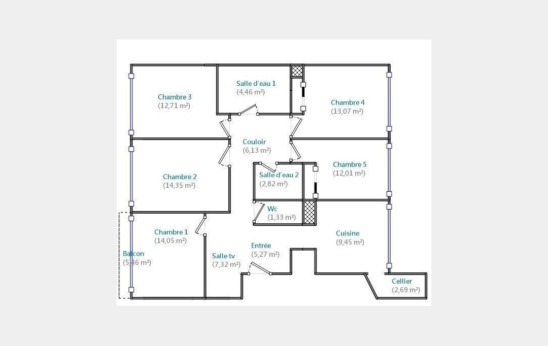 Annonces ISSYLESMOULINEAUX : Appartement | CRETEIL (94000) | 13 m2 | 615 € 