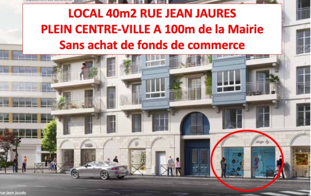 Annonces ISSYLESMOULINEAUX : Local / Bureau | PUTEAUX (92800) | 40 m2 | 2 717 € 