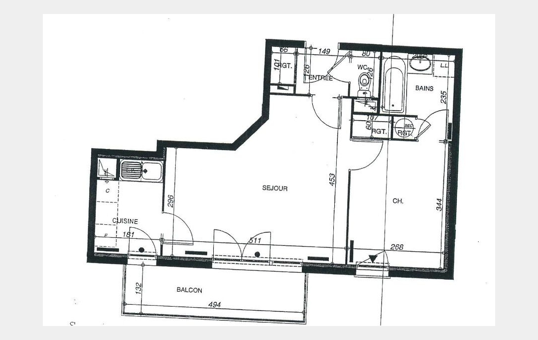 Annonces ISSYLESMOULINEAUX : Apartment | VILLEJUIF (94800) | 42 m2 | 244 000 € 